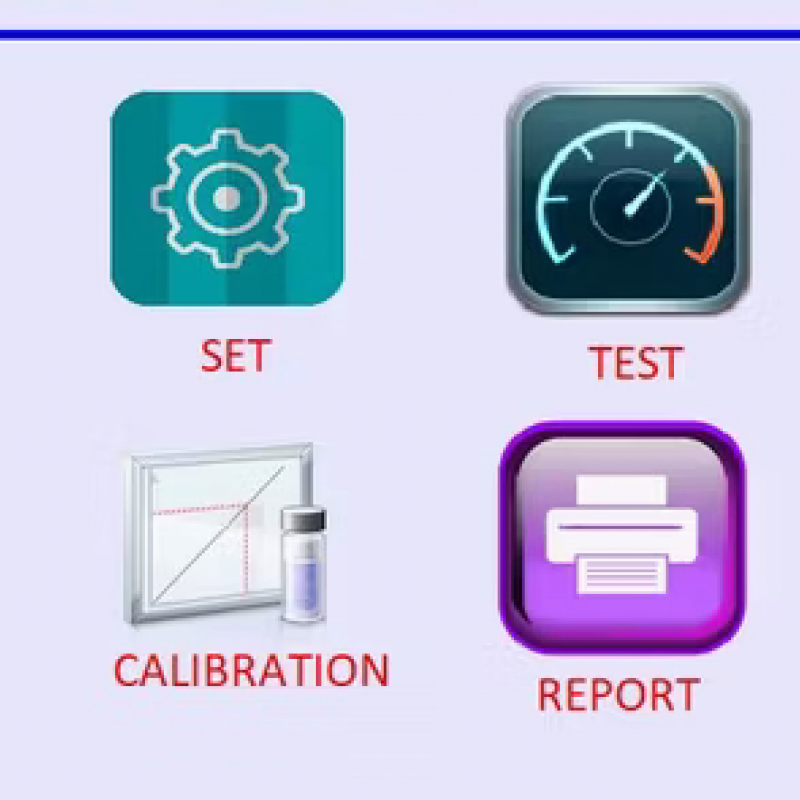 Màn hình thao tác máy kiểm tra xé vải Elmendoft chuyên nghiệm